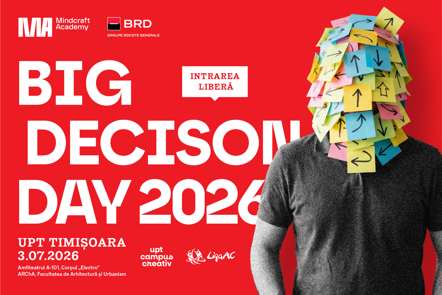 Big Decision Day vine la Timișoara pentru ediția a doua, pe 3 iulie